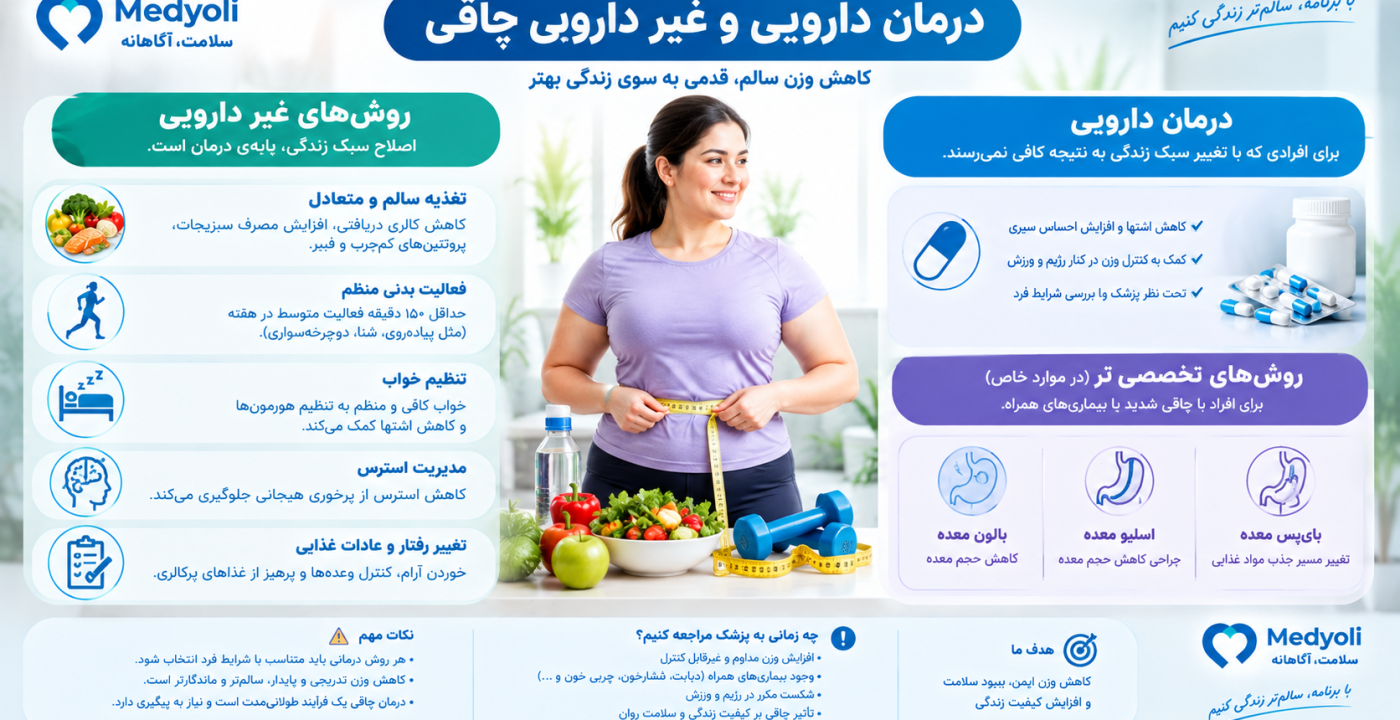 بهترین روش کاهش وزن چیست؟ روش‌های جدید لاغری بدون دارو و با داروهای جدید