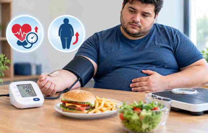 فشار خون بالا و اضافه وزن چه ارتباطی دارند؟ علت، خطرات و راه‌های کنترل خلاصه محتوا: